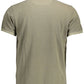 Emerald Elegance Cotton Polo Shirt