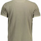 Elegant Short-Sleeved Green Polo