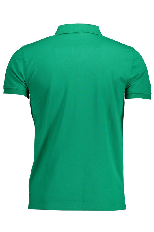 Elegant Green Short-Sleeve Polo