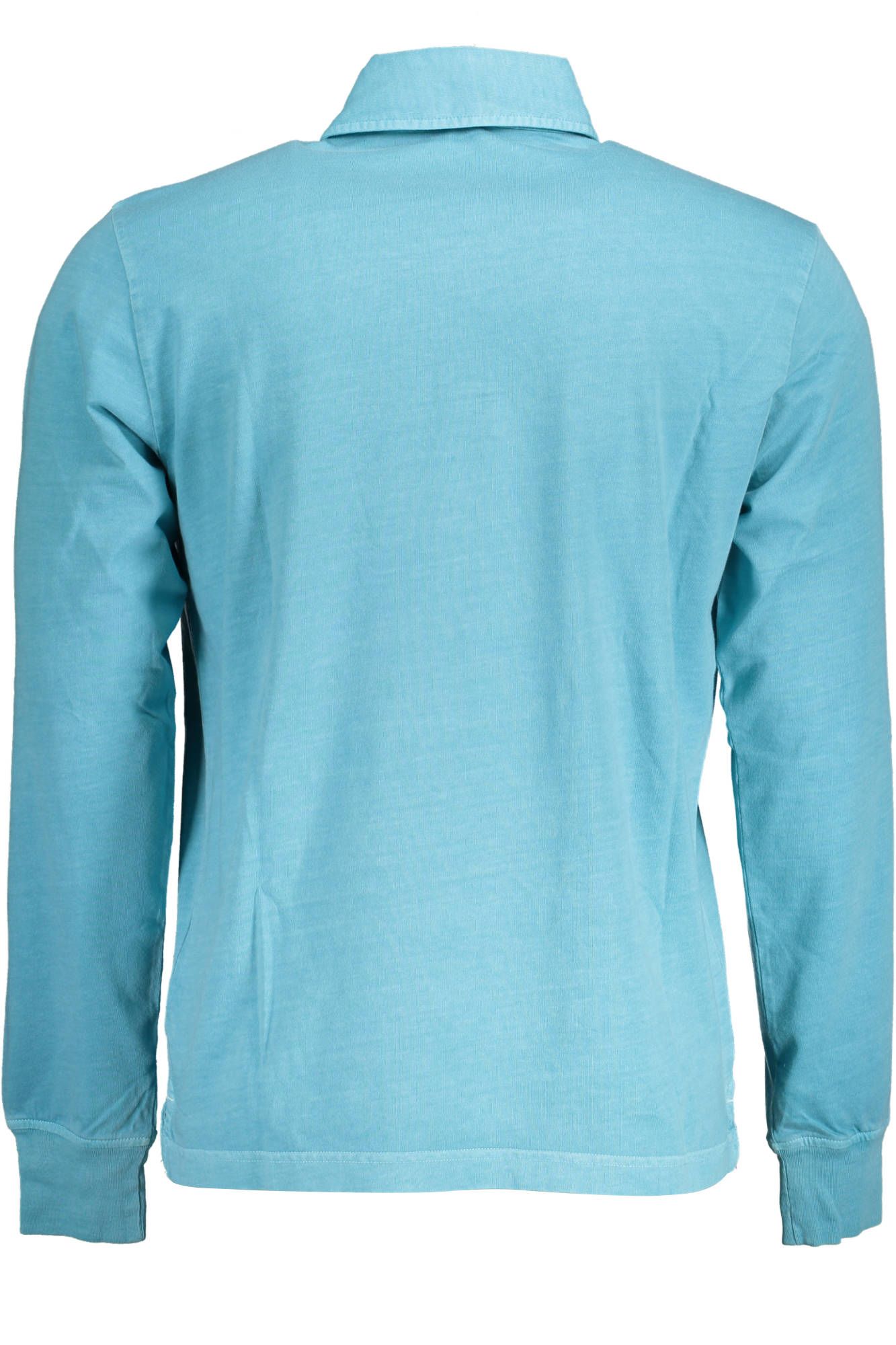 Classic Light Blue Long-Sleeved Polo