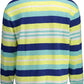 Elegant Long-Sleeved Yellow Polo with Contrasting Details