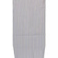 Elegant White Cotton Scarf with Logo Detail