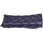 Elegant Blue Cotton Scarf with Logo Detail
