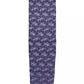 Elegant Blue Cotton Scarf with Iconic Logo