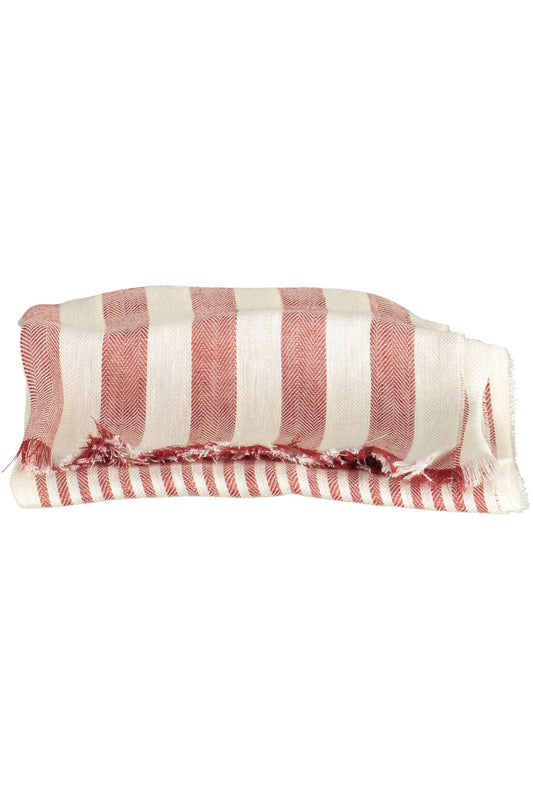 Exquisite Cotton Logo Scarf in Red