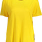 Sunshine Yellow Embroidered Tee