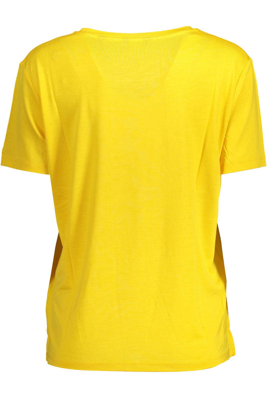 Sunshine Yellow Embroidered Tee