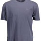 Classic Blue Organic Cotton Round Neck Tee