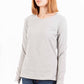 Elegant Long Sleeve Twinset Tees