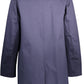 Elegant Long-Sleeved Blue Trench Coat