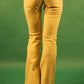 Chic Yellow Narrow Leg Trousers