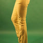 Chic Yellow Narrow Leg Trousers