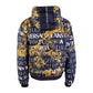 Quilted Baroque Print Reversible Jacket