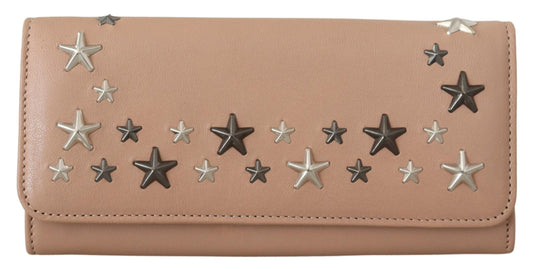 Elegant Ballet Pink Leather Wallet