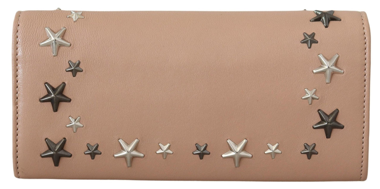 Elegant Ballet Pink Leather Wallet