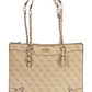 Chic Beige Chain Shoulder Handbag