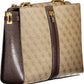 Chic Beige Dual-Chain Shoulder Bag