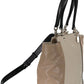 Chic Beige Carryall Handbag