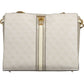 White Chain Handled Chic Shoulder Bag