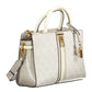 Elegant White Polyurethane Satchel