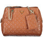 Chic Brown Chain Shoulder Handbag