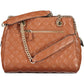 Chic Brown Chain Shoulder Handbag