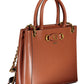 Chic Brown Chain-Handle Guess Handbag