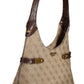 Elegant Brown Shoulder Handbag