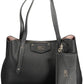 Chic Black Dual-Compartment Handbag