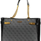 Chic Black Chain-Handle Shoulder Bag
