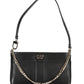 Chic Black Chain-Handle Evening Bag