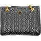 Chic Black Chain-Strap Shoulder Bag