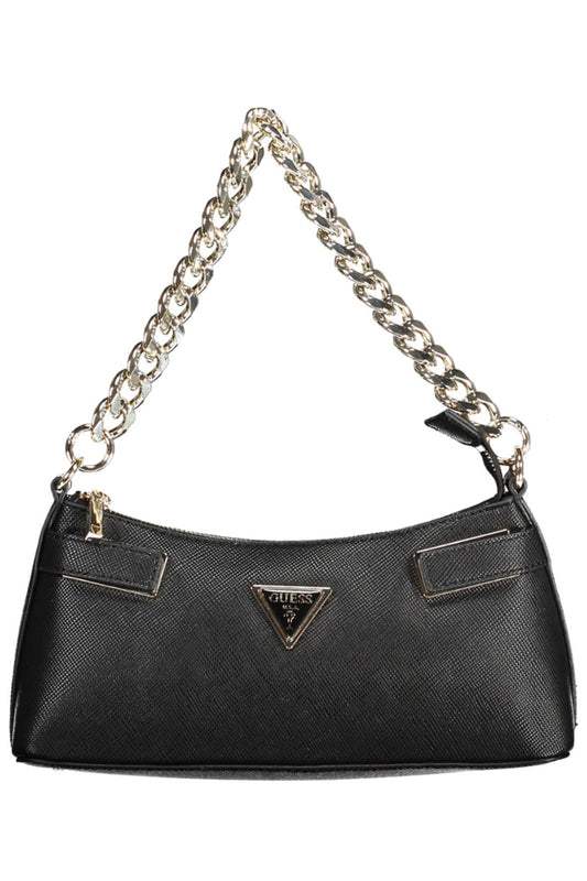 Chic Black Evening Purse with Versatile Straps