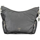 Chic Black Polyurethane Handbag