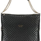 Chic Two-Chain Black Shoulder Bag