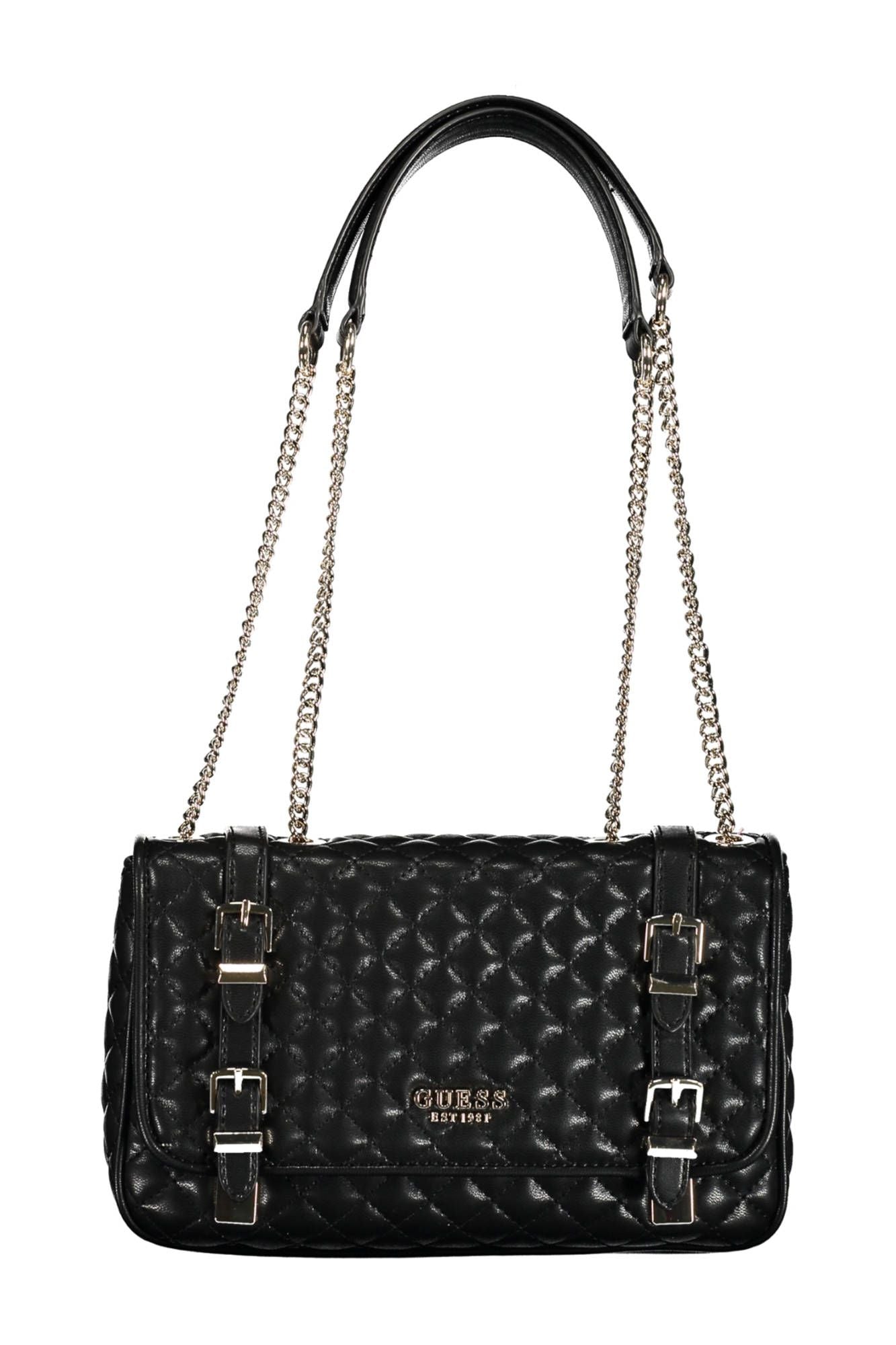 Elegant Black Chain Shoulder Handbag