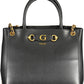 Elegant Two-Tone Chain Handle Handbag
