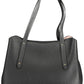 Chic Black Dual-Compartment Handbag