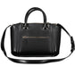 Elegant Black Guess Handbag with Contrasting Details