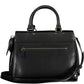 Sleek Black Handbag with Versatile Strap