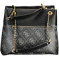 Chic Black Chain-Handle Shoulder Bag