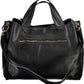 Chic Black Contrasting Details Handbag