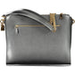 Chic Black Polyurethane Shoulder Bag