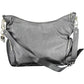Chic Black Polyurethane Handbag