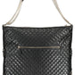 Chic Two-Chain Black Shoulder Bag