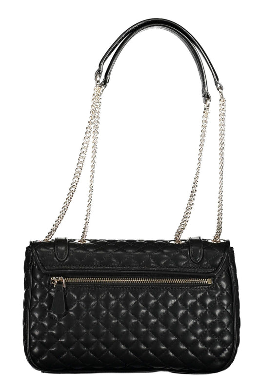 Elegant Black Chain Shoulder Handbag