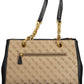 Elegant Chain-Handled Polyurethane Handbag