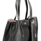 Chic Black Dual-Compartment Handbag