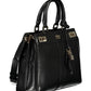 Sleek Black Handbag with Versatile Strap