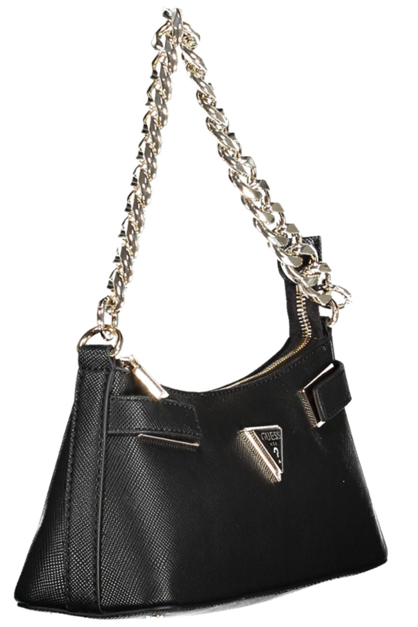 Chic Black Evening Purse with Versatile Straps